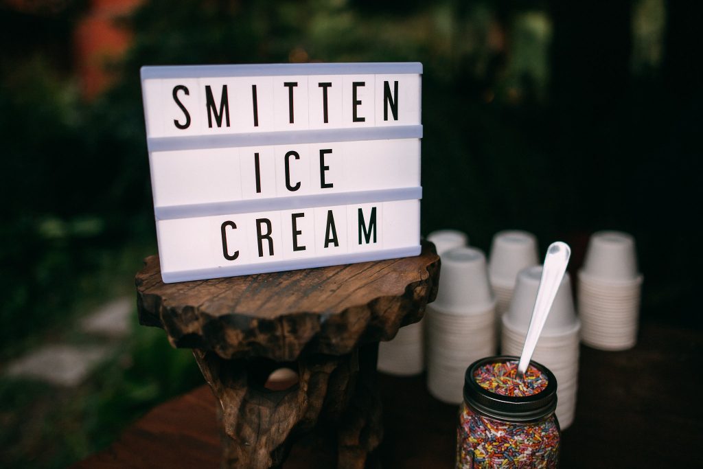 Smitten Ice Cream station