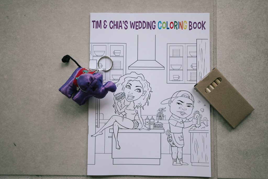 wedding coloring books