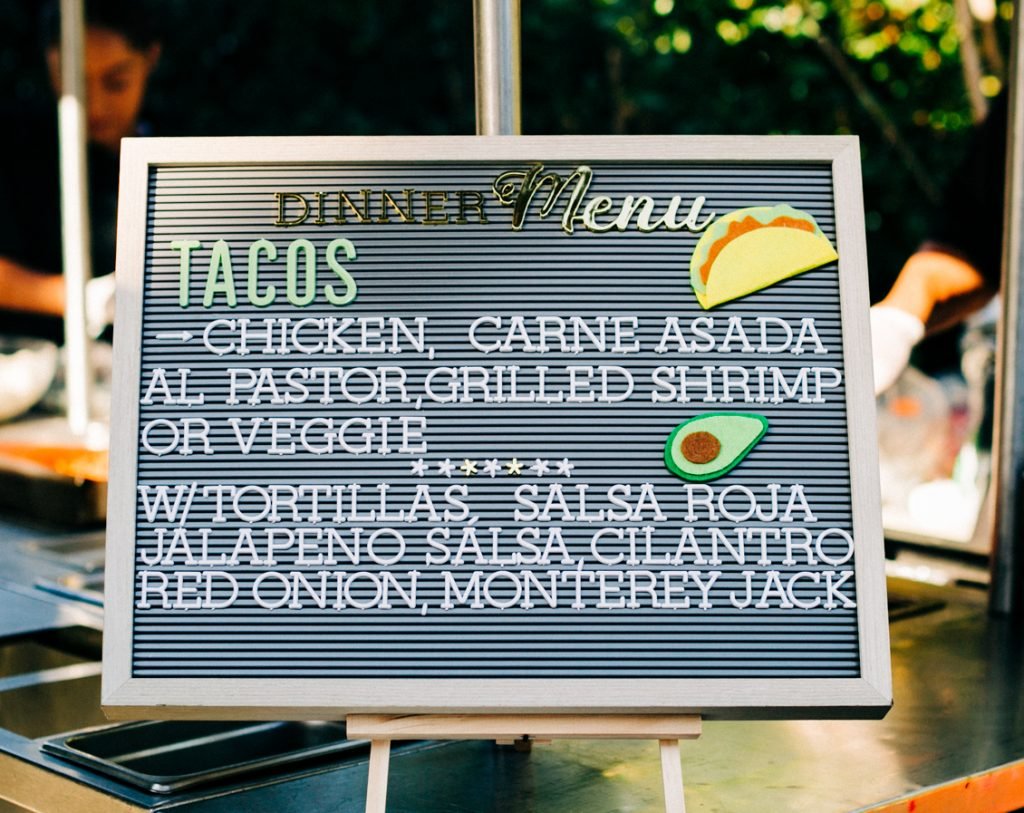taco menu