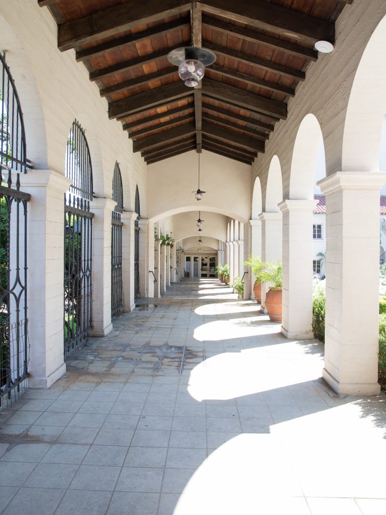 outdoor hallways Ebell Los Angeles