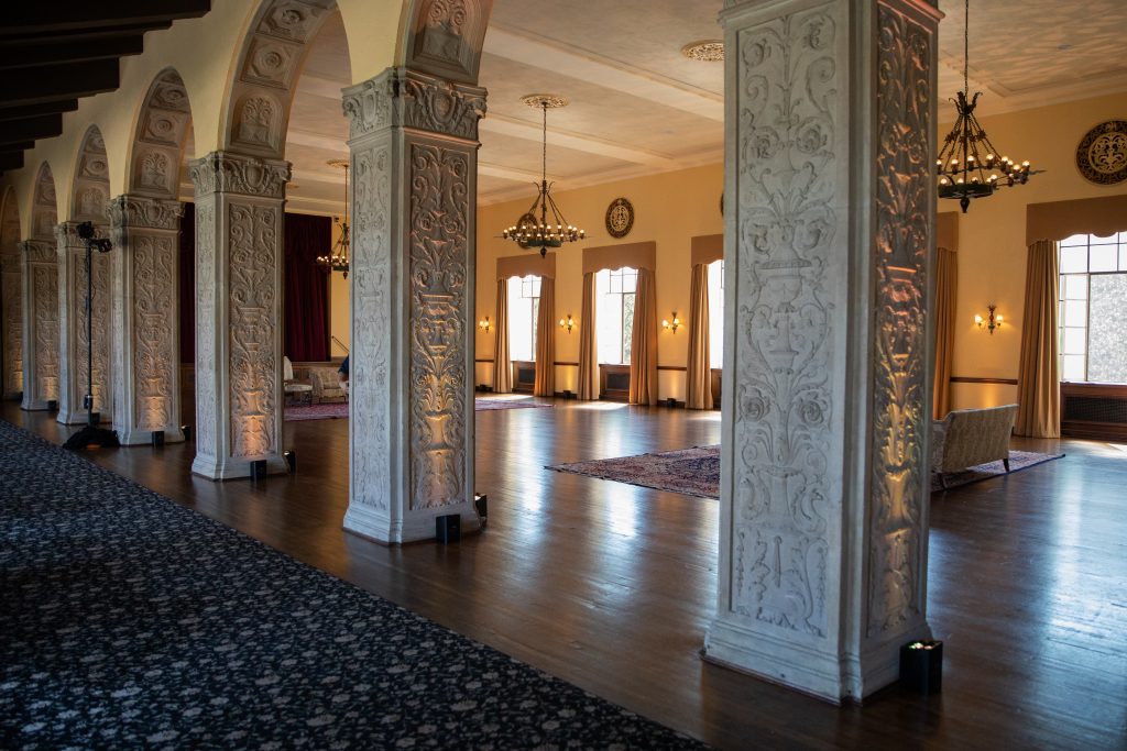 Ebell grand hallway and reception room