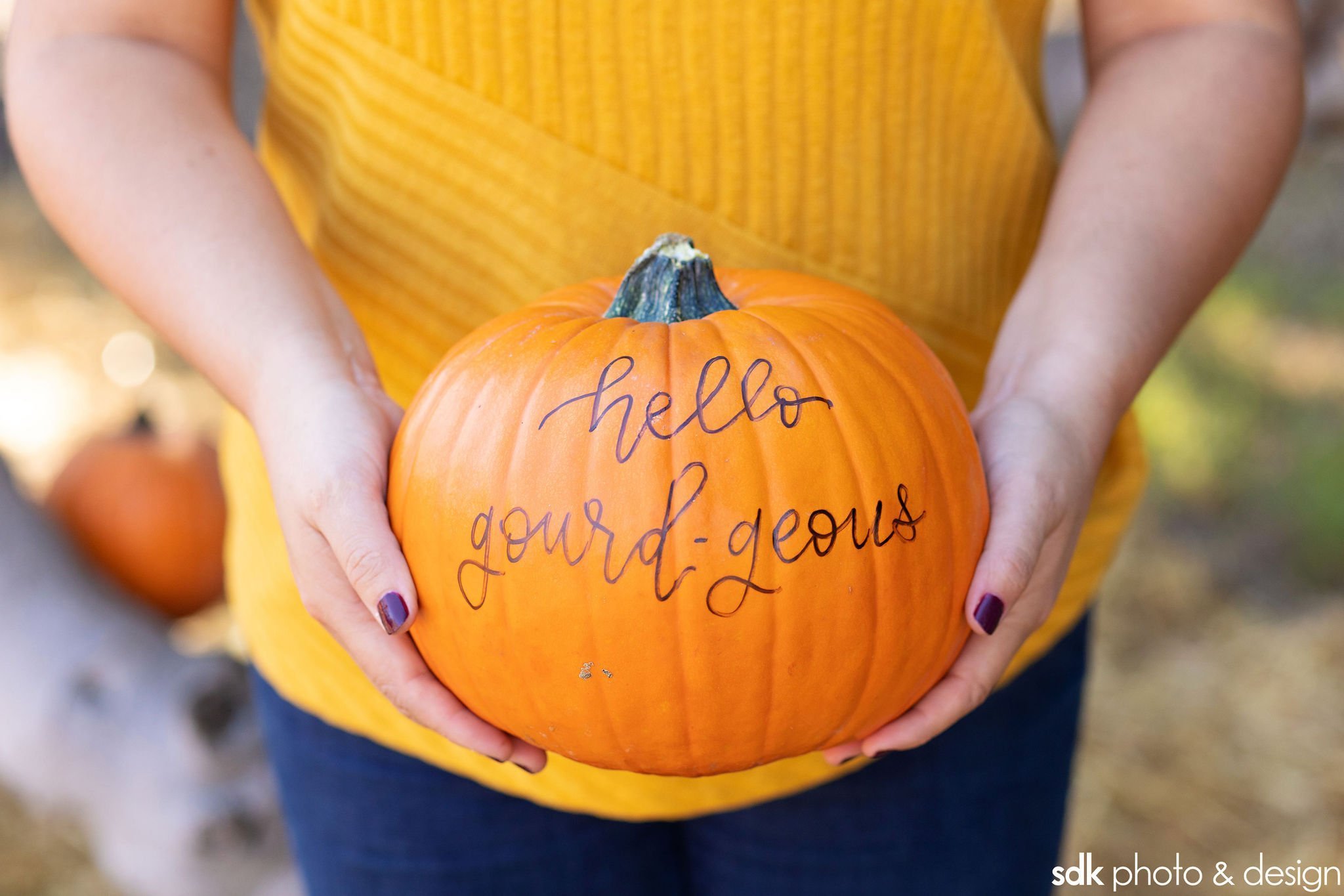 gourd-geous pumpkin