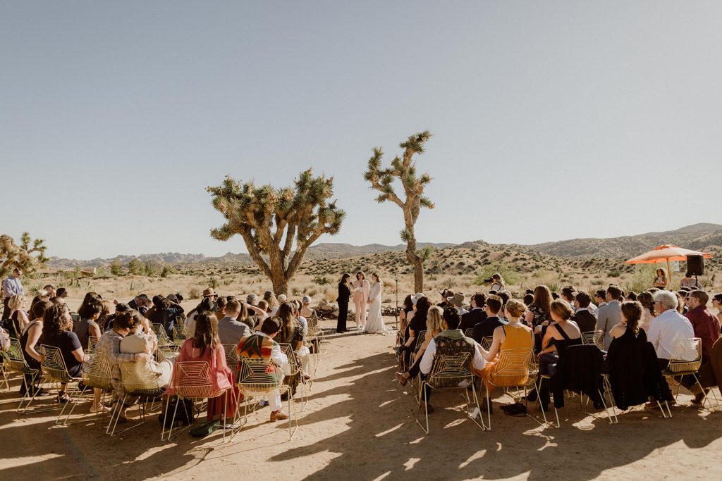 LGBTQ Desert Wedding Ceremony
